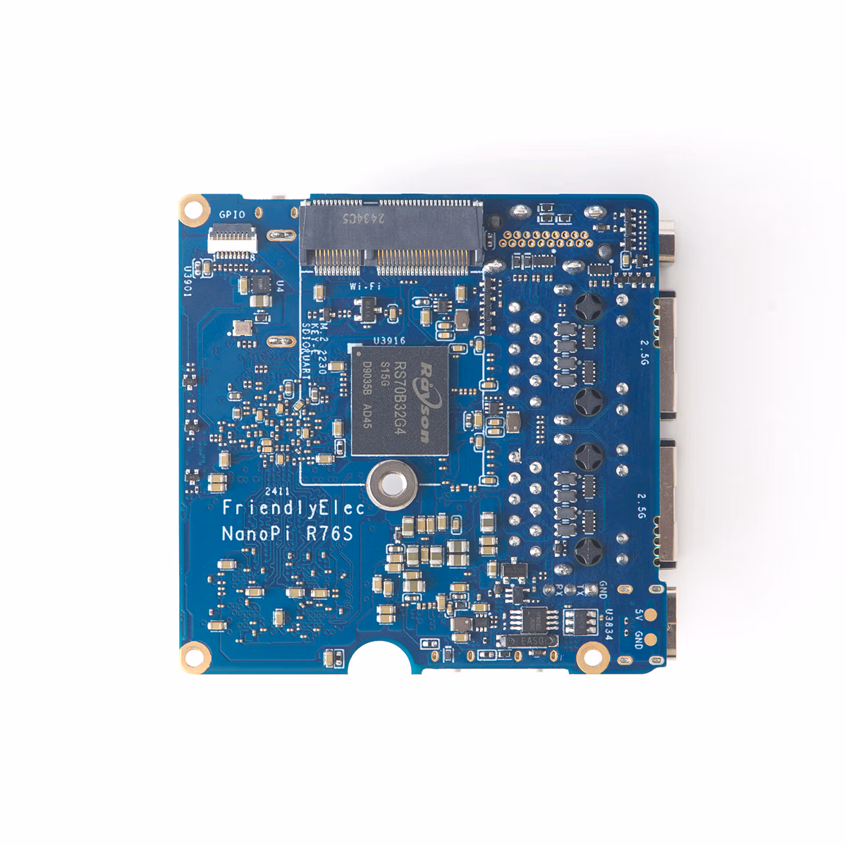 NanoPi R76S 基板下面