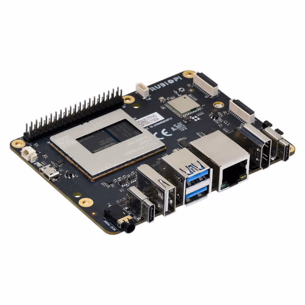 Thundercomm RUBIK Pi 3 ポート面（PORTS）