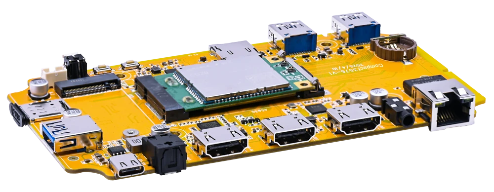 Boardcon Compact3576：RK3576搭載のモジュール分離型SBC
