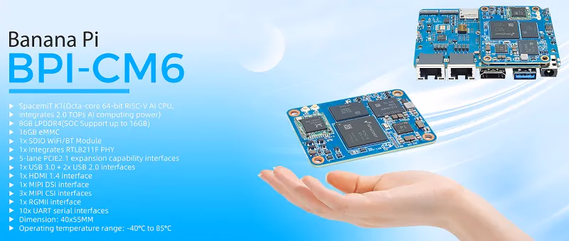 Banana Pi BPI-CM6 ヒーロー