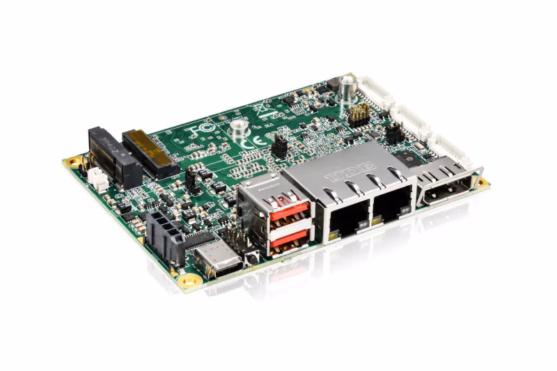 Kontron 2.5"-SBC-AML/ADN：2.5GbE×2搭載の100×72mm SBC