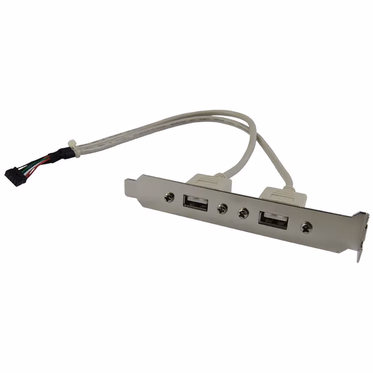 Kontron 2.5-SBC-AML/ADN（USB 2.0外出しブラケット例）