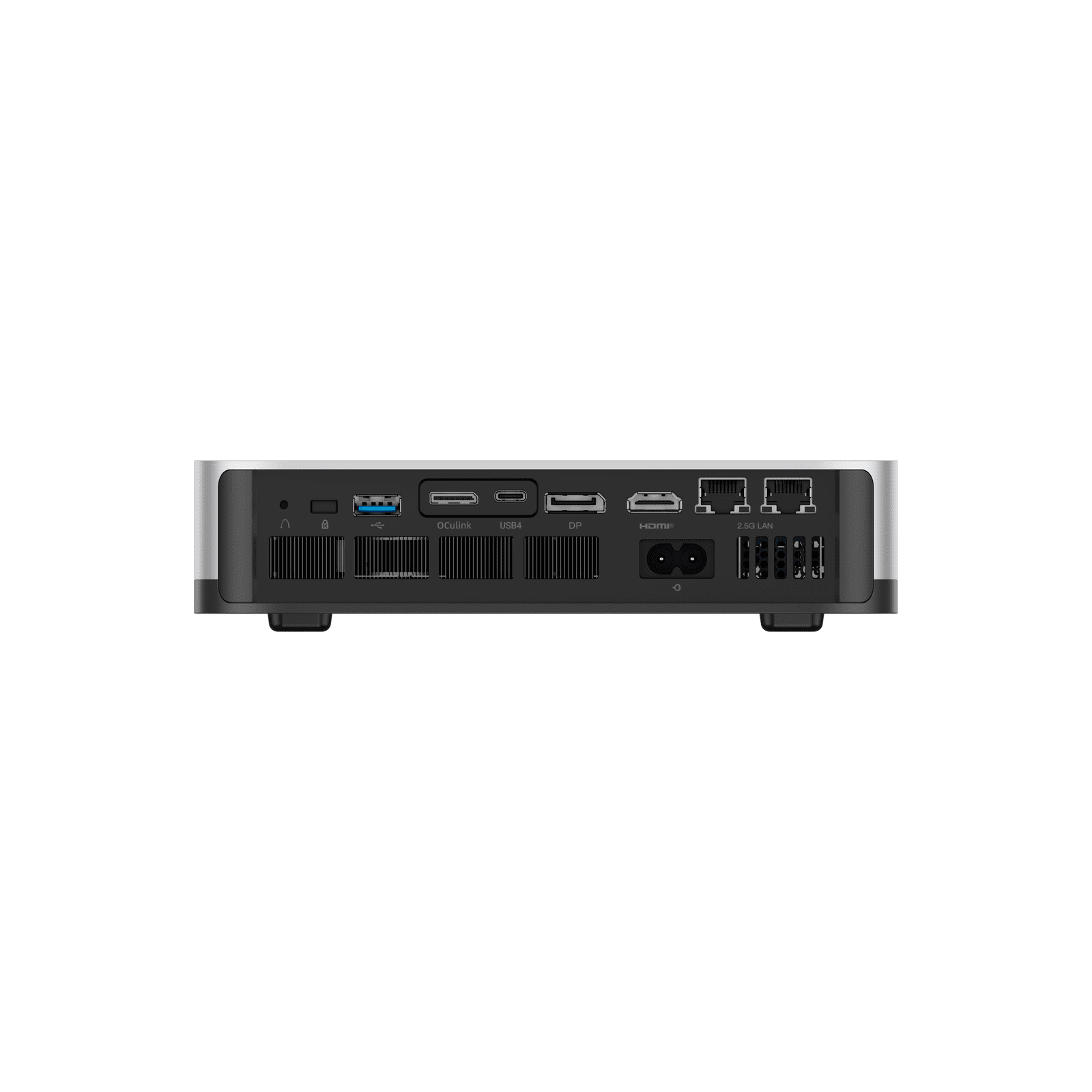 MINISFORUM AI X1 Pro-470 背面ポート