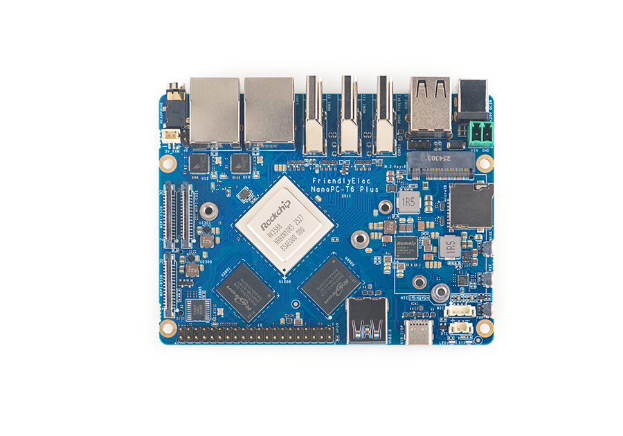 FriendlyELEC NanoPC-T6 Plus：RK3588搭載でNVMe・HDMI入力・2.5GbE×2の「全部入り」SBC