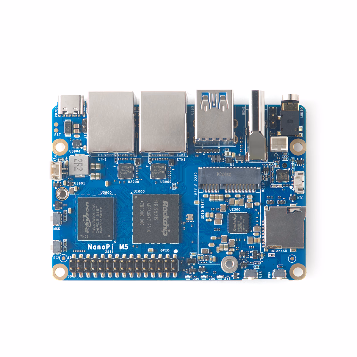 NanoPi M5：RK3576×6TOPS NPU搭載の小型SBC