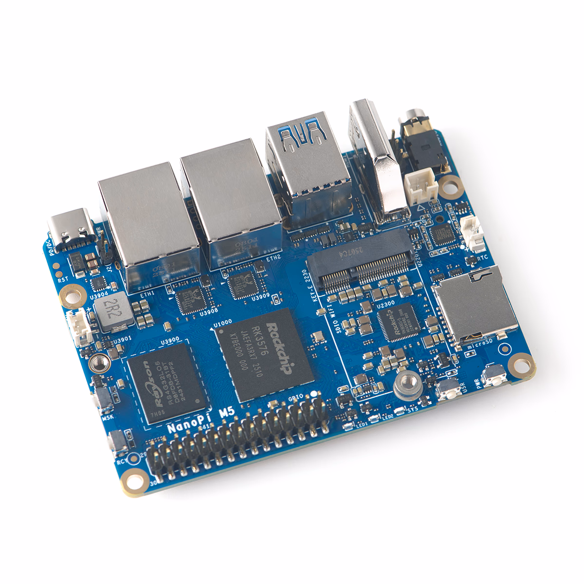 NanoPi M5 Port Side