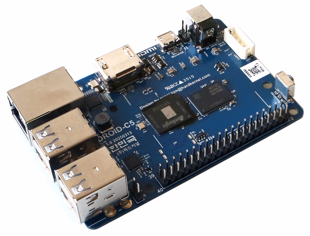 ODROID-C5：USB 2.0限定でも「省電力4K」寄りで選びやすい39ドルSBC