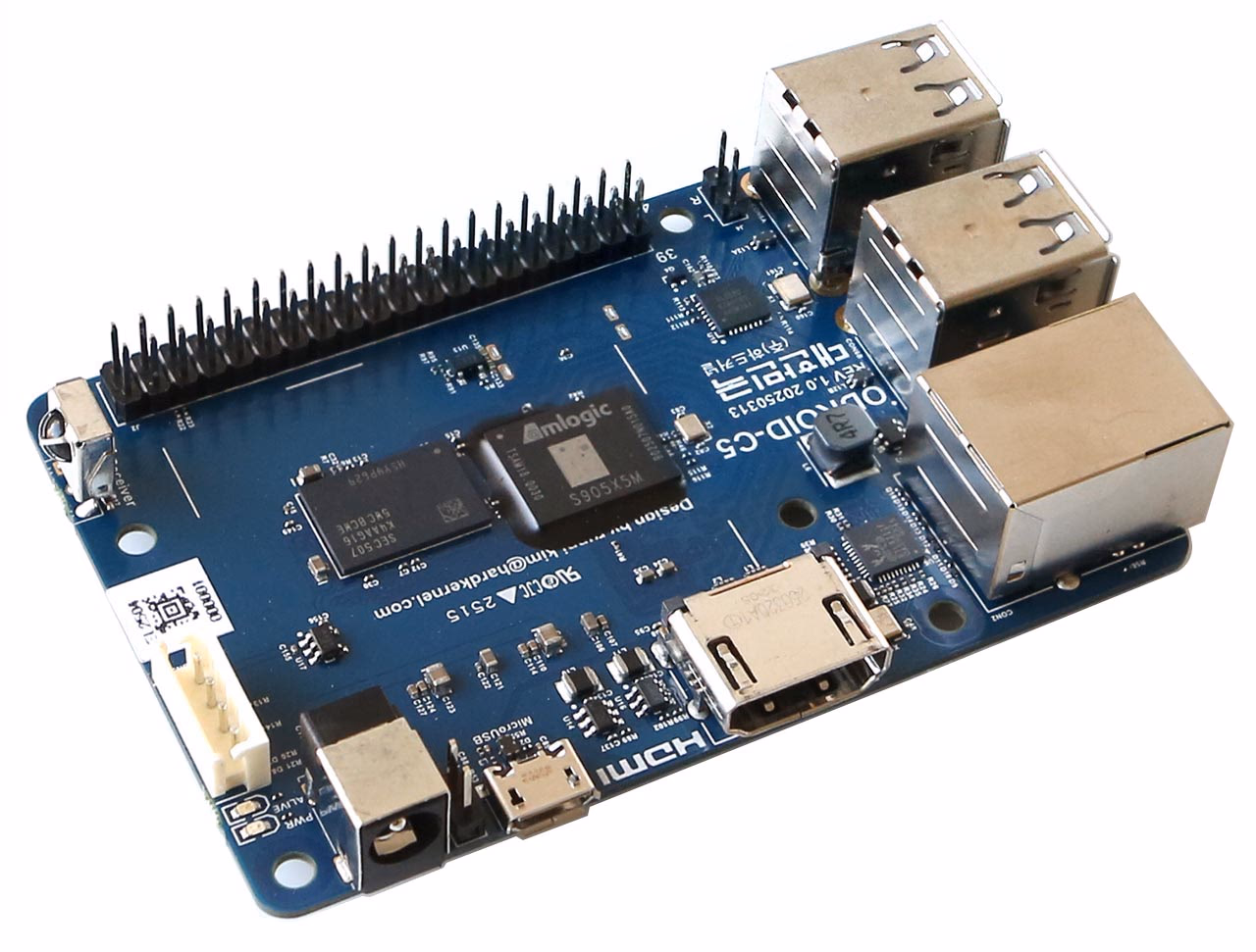 ODROID-C5 ポート面