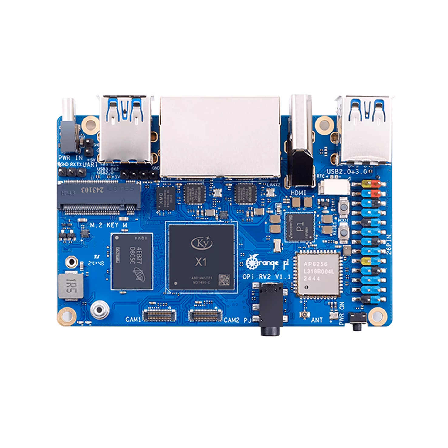 Orange Pi RV2：8コアRISC-V搭載、100ドル未満で最も実用的なRISC-V SBC